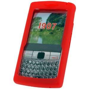  Cellet Samsung Epix i907 Red Jelly Case Cell Phones 