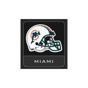  Team Helmet Logo Air Freshener Pine Frost Scent   Miami Dolphins