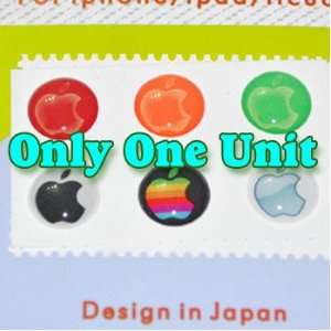  Apple Logo Home Button Sticker for Apple Ipad/iphone 3g 