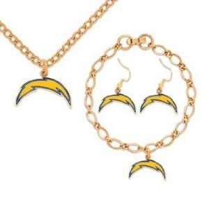  NFL San Diego Chargers Jewelry Gift Set