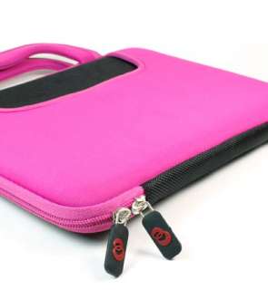 PINK Hard Shell DICE Briefcase Nylon Case HP TouchPad  