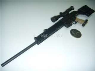 Scale 12 Hot Toys BBI Dragon   H&K PSG1 Sniper Rifle Gun  