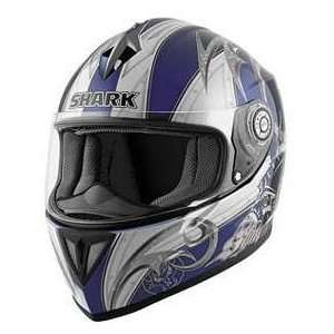  Shark RSI ACID BLU_SIL XL MOTORCYCLE Full Face Helmet 