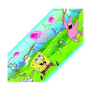 Spongebob Squarepants   Jelly Fishing   Wall Paper Border  