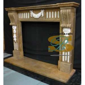  Marble Fireplace Mantel 