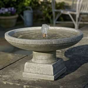   International Torino Cast Stone Fountain Patio, Lawn & Garden