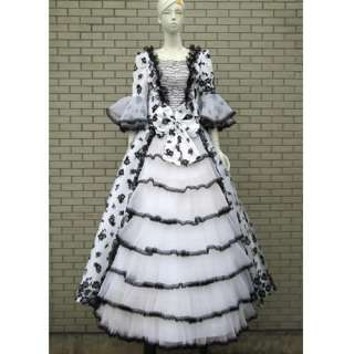   Lace Southern Belle Gothic Lolita Wedding Ball Gown Prom Dress  