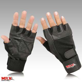 weight lifting gloves long wrist strap s xl item mrx