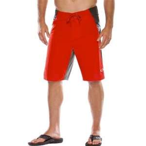   Mens Boardshort Beach Swimming Pants   Red Line / Size 36 Automotive