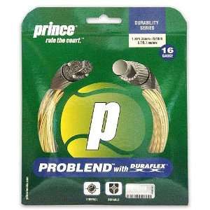  Prince Duraflex Pro Blend Tennis String   16 gauge   Gold 