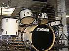 NEW Sonor Force 1007 Studio 1 5 Piece Drum Set(Snow White with Black 