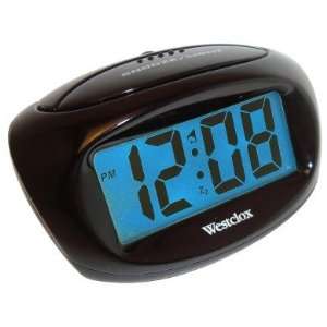   Westclox 70043 Compact Large Display LCD Alarm Clock