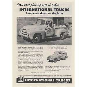   International Harvester Pickup Truck Print Ad (54276): Home & Kitchen