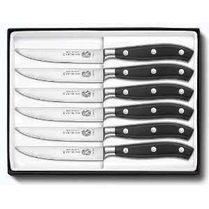  Victorinox Forged Cutlery 6 Piece Steak Knife Set Kitchen 