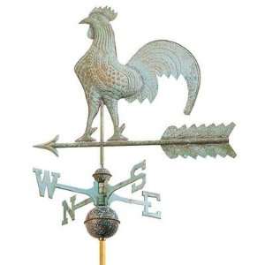 Good Directions 5 Full Size Weathervane Rooster Finish Blue Verde 