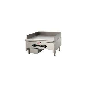Wells HDG 2430G   24 in Griddle w/ 3/4 in Steel Plate, Manual Controls 