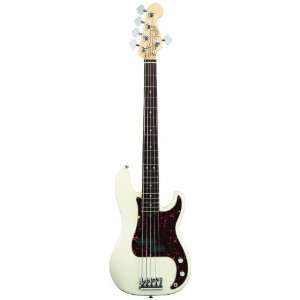   Bass V (Five String) Guitar   Rosewood Fingerboard   Olympic White