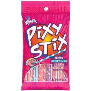 Pixy Stix Candy Wonka Assorted   12 Pack Grocery & Gourmet Food