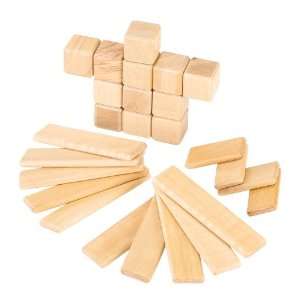  Tegu Discovery Wooden Blocks, Set of 26 in 3 Shapes: Toys 